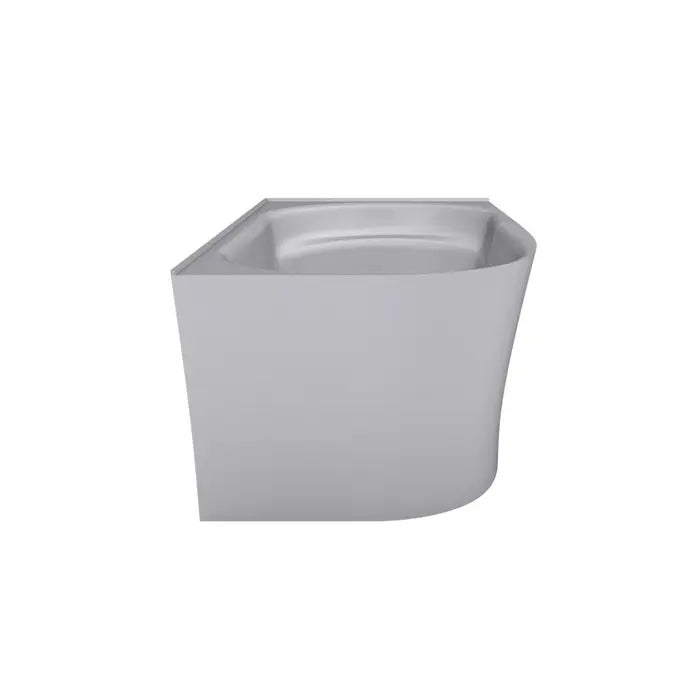 Decina Natalie Back To Corner Freestanding Bath 1500mm - Gloss White