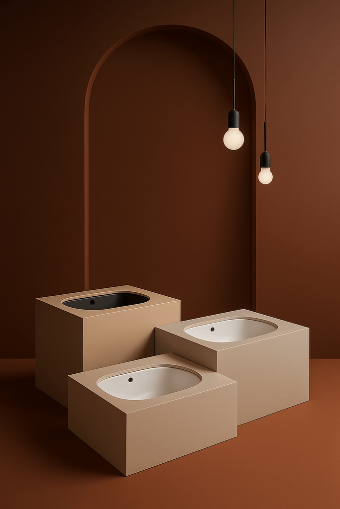 Turner Hastings Narva 57x 39 Undercounter Pill Basin - Matte White