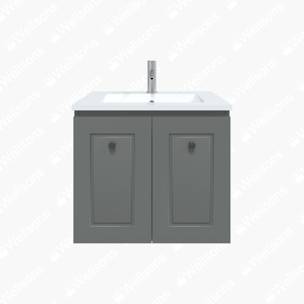 Timberline Nevada Classic Wall Hung Vanity Alpha Ceramic Basin Top