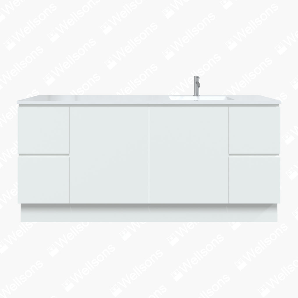 Timberline Nevada Floor Standing Vanity with Alpha Ceramic Top