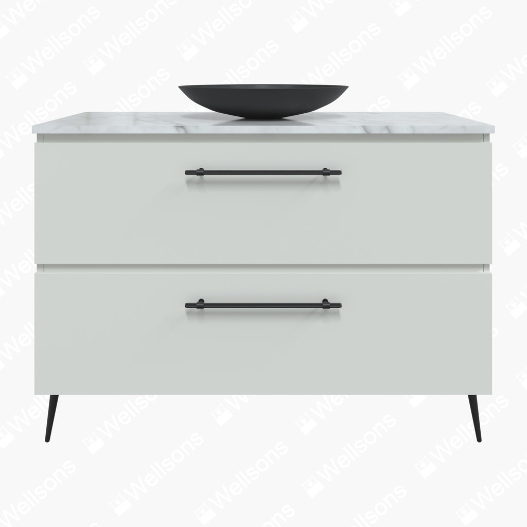 Timberline Nevada Plus Floor Standing Vanity with Above Counter Basin On Legs