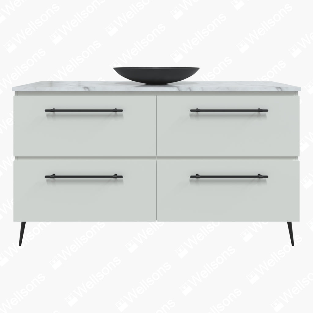 Timberline Nevada Plus Floor Standing Vanity with Above Counter Basin On Legs
