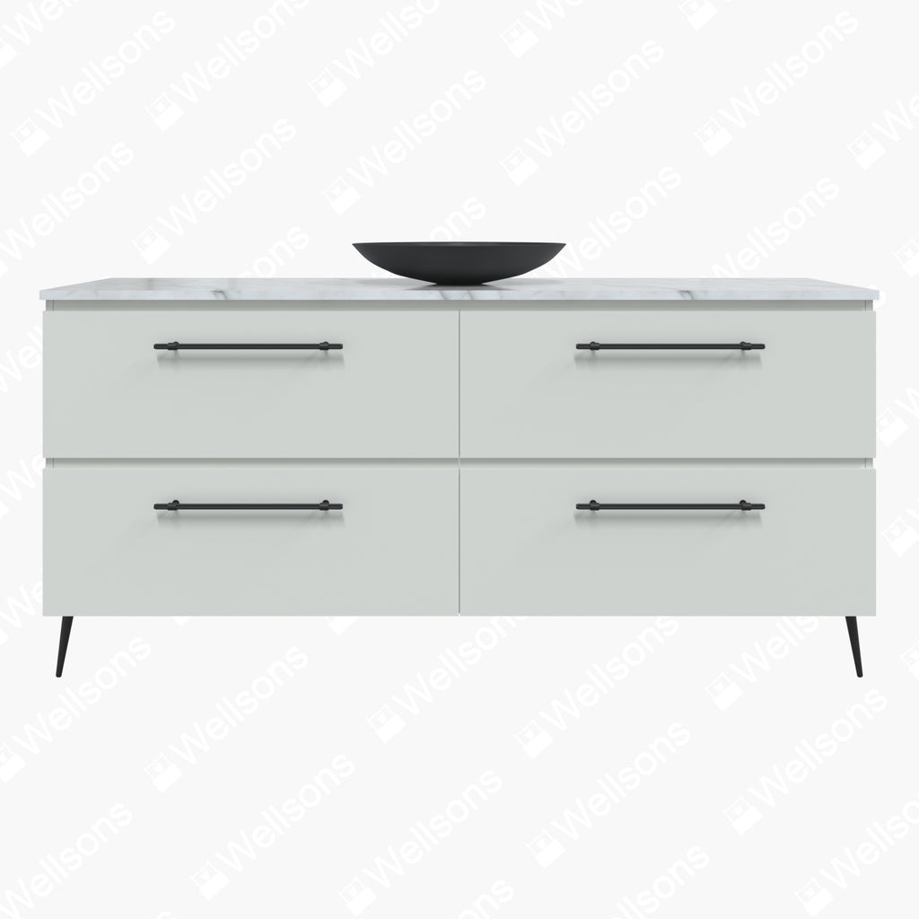 Timberline Nevada Plus Floor Standing Vanity with Above Counter Basin On Legs