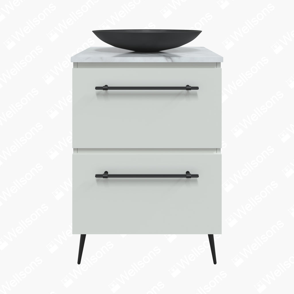 Timberline Nevada Plus Floor Standing Vanity with Above Counter Basin On Legs