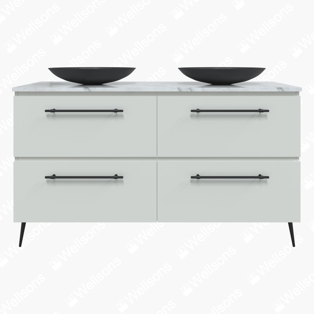 Timberline Nevada Plus Floor Standing Vanity with Above Counter Basin On Legs