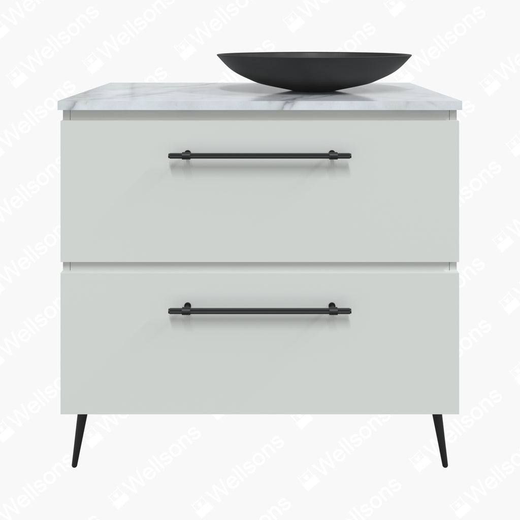 Timberline Nevada Plus Floor Standing Vanity with Above Counter Basin On Legs