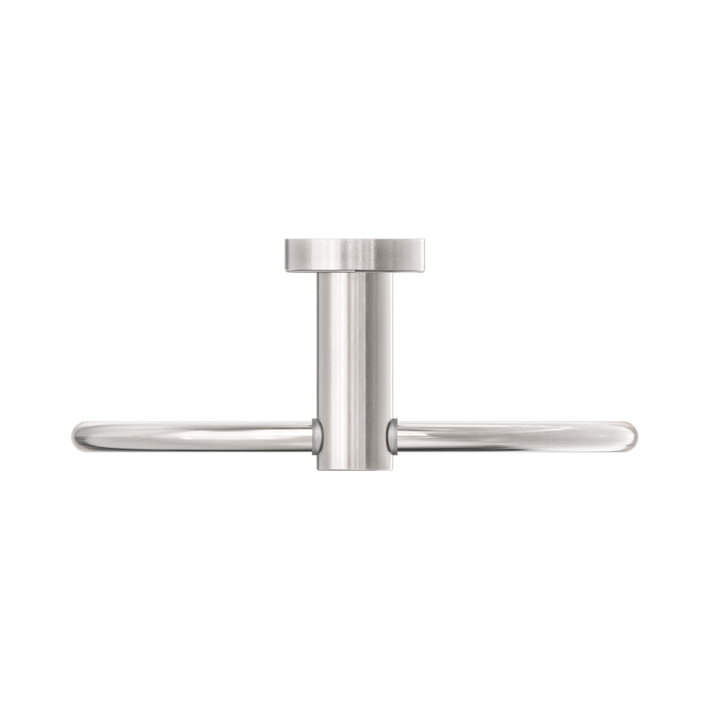 Nero Mecca Towel Ring - Brushed Nickel