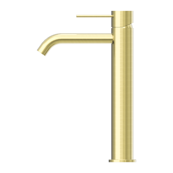Nero Mecca Tall Basin Mixer - Brushed Gold