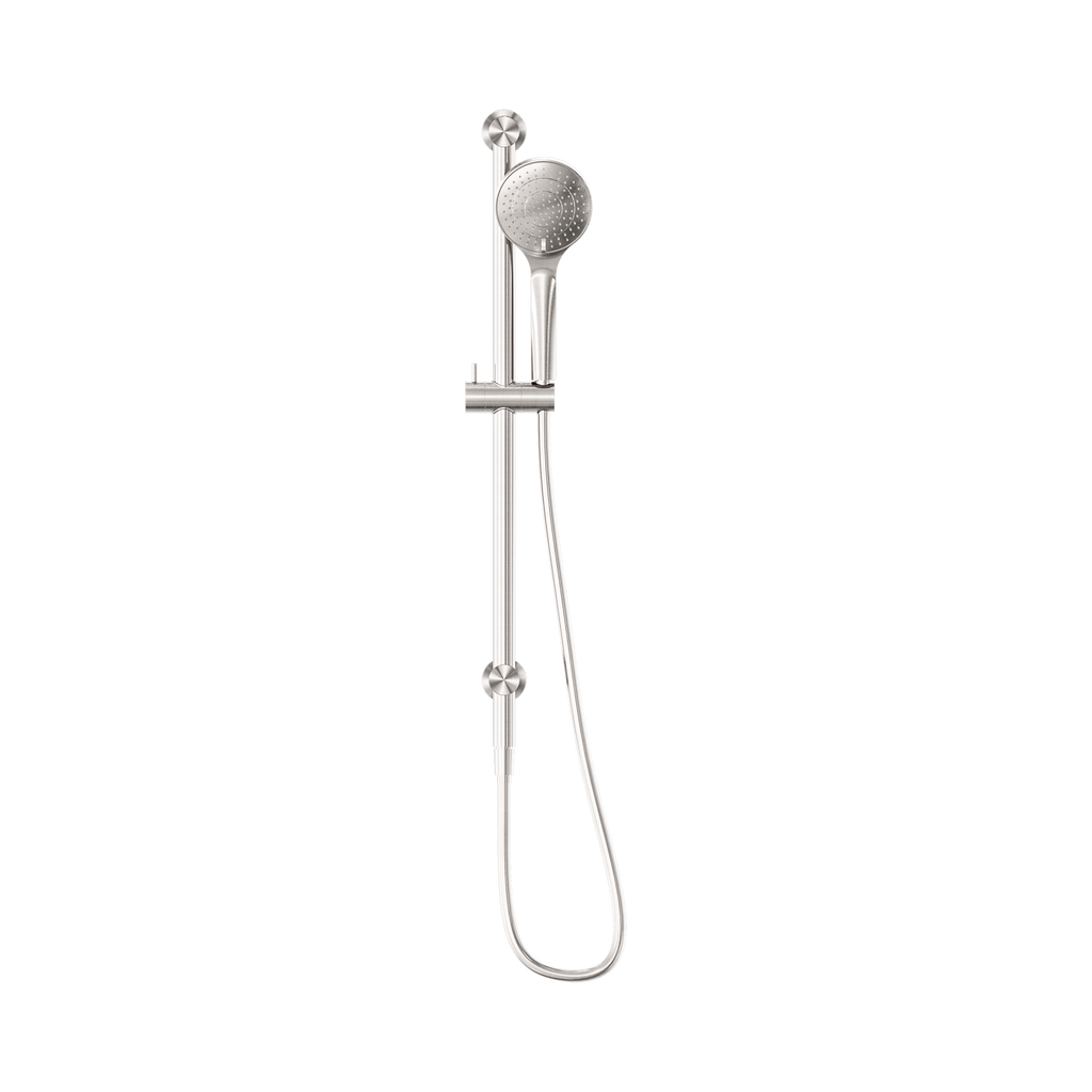 Nero Mecca Rail Shower with Air Shower - Brushed Nickel