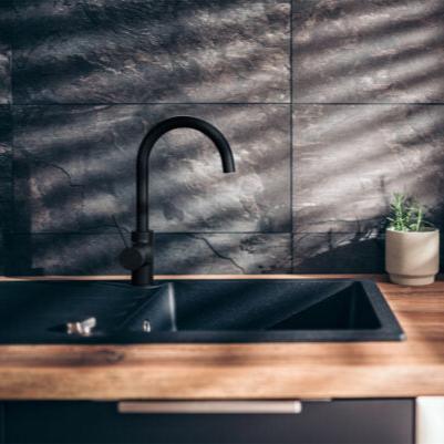 Nero Mecca Kitchen Mixer - Matte Black