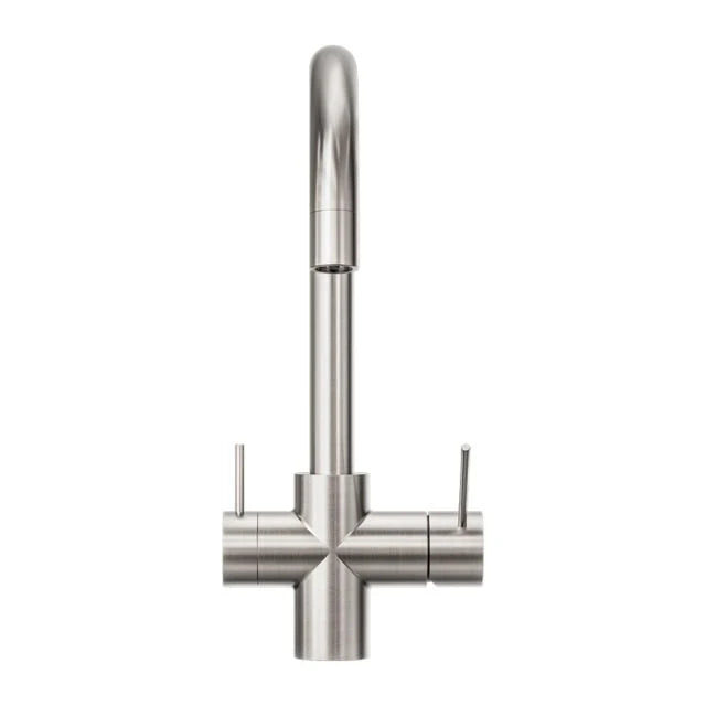 Nero Mecca 3 Way Filtered Mixer Tap - Brushed Nickel