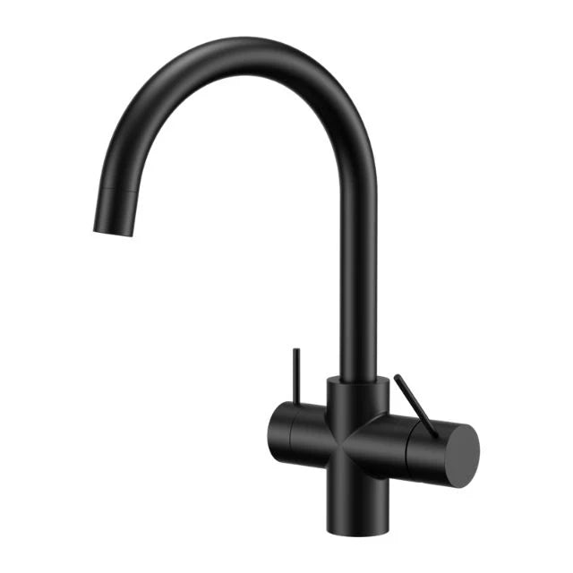 Nero Mecca 3 Way Filtered Mixer Tap - Matte Black