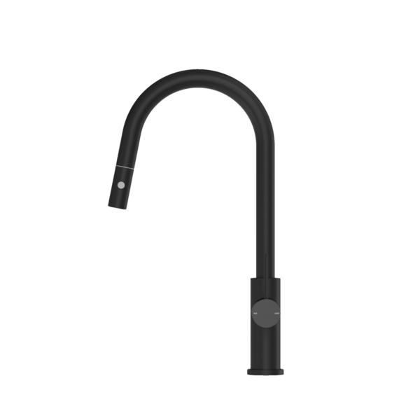Nero Mecca Pull Down Sink Mixer With Veggie Spray Function - Matte Black