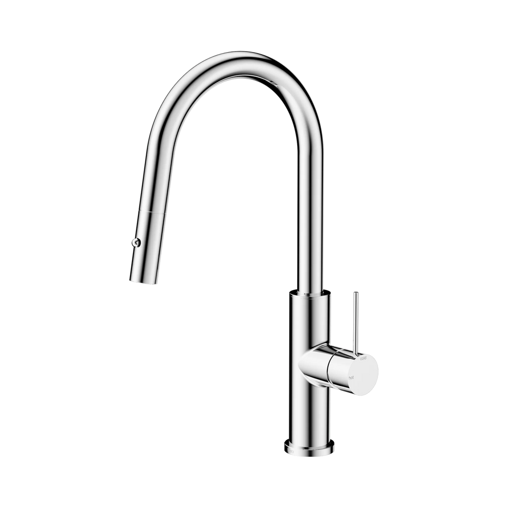 Nero Mecca Smart Sensor Pull Out Kitchen Mixer - Chrome