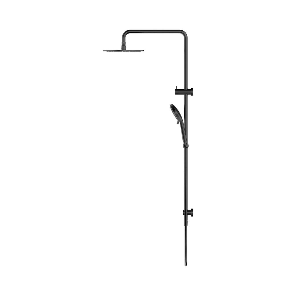 Nero Round Twin Shower - Gunmetal