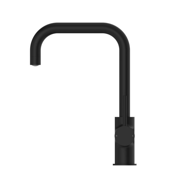 Nero Dolce Square Shape Kitchen Mixer - Matte black