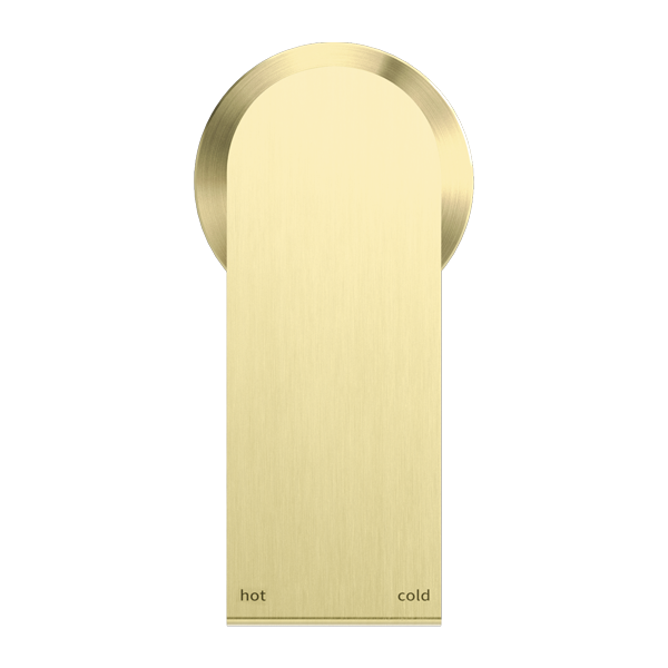 Nero Bianca Shower / Bath Mixer 60mm - Brushed Gold