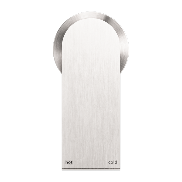 Nero Bianca Shower / Bath Mixer 60mm - Brushed Nickel