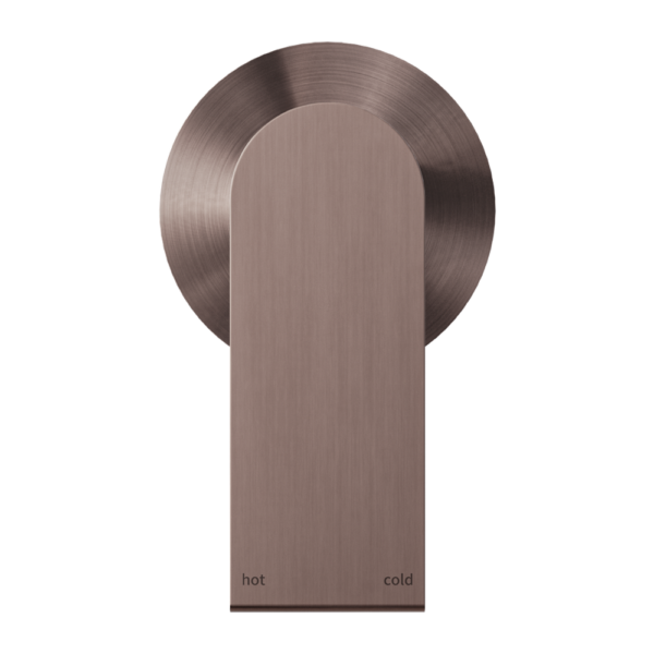 Nero Bianca Shower / Bath Mixer 80mm - Brushed Bronze