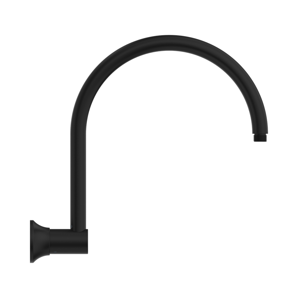 Nero York Shower Arm - Matte Black