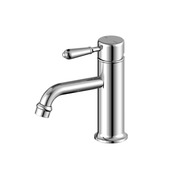 Nero York Straight Basin Mixer - Chrome