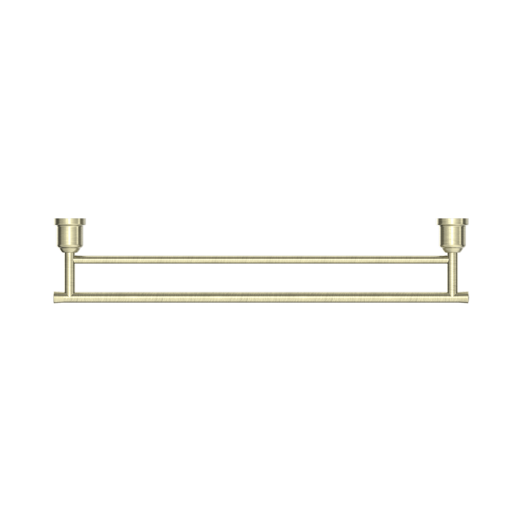 Nero York Towel Rail 600mm - Aged Brass