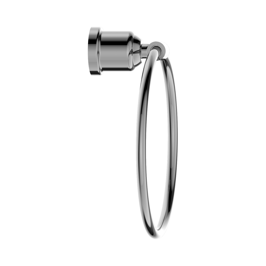 Nero York Towel Ring - Chrome
