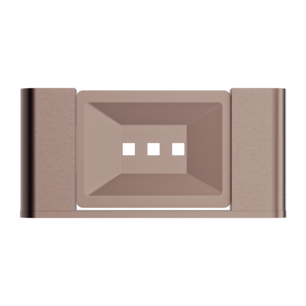 Nero Bianca Soap Dish Holder - Brushed Bronze