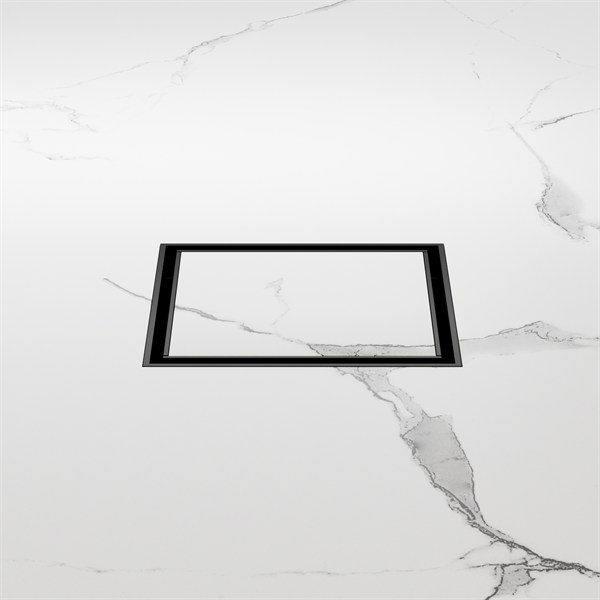 Nero Tile Insert Floor Waste 50mm Outlet - Matte Black