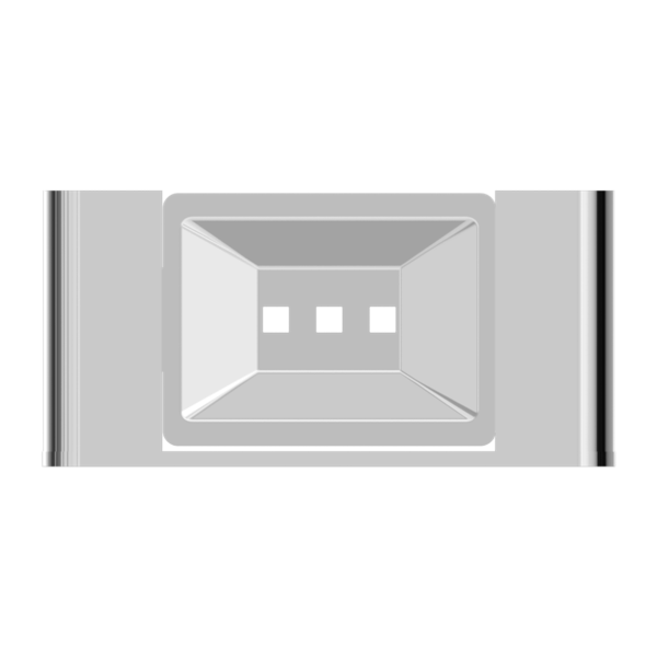 Nero Bianca Soap Dish Holder - Chrome