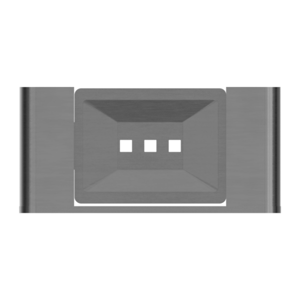 Nero Bianca Soap Dish Holder - Gunmetal Grey