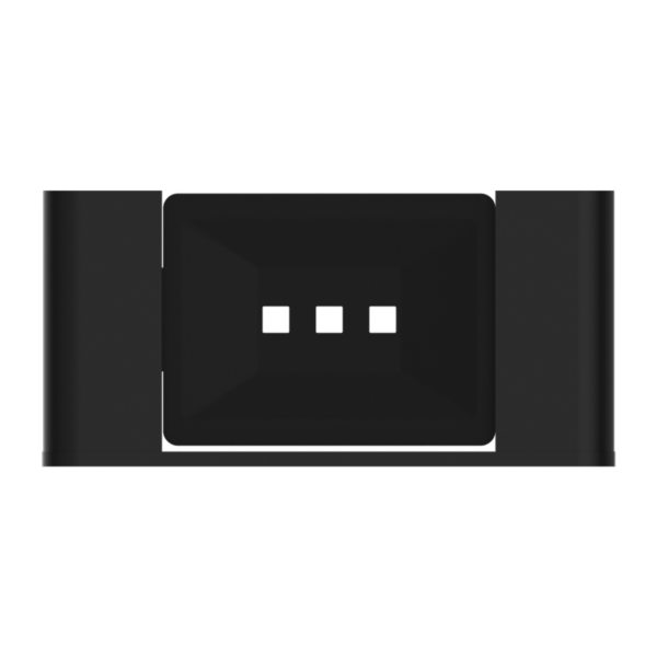 Nero Bianca Soap Dish Holder - Matte Black