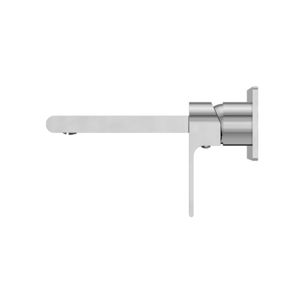 Nero Bianca Wall Basin/Bath Mixer - Chrome
