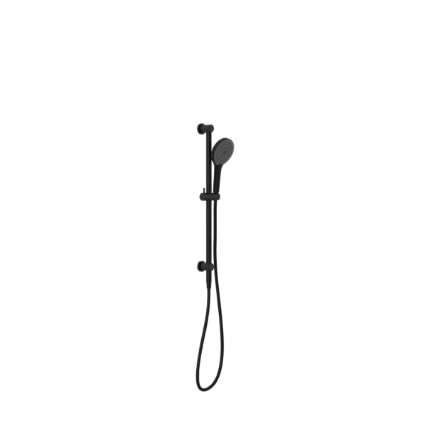 Nero Mecca Rail Shower with Air Shower II - Matte Black