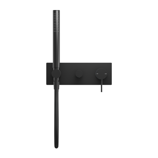 Nero Mecca Shower Mixer Diverter System - Matte Black