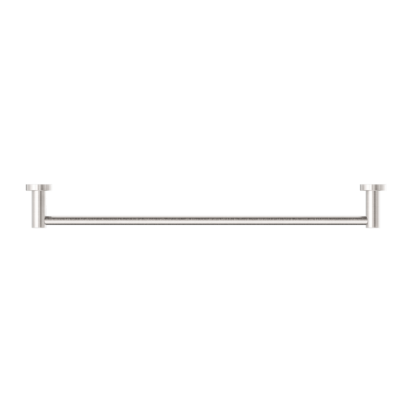 Nero Mecca Single Towel Rail - Brushed Nickel