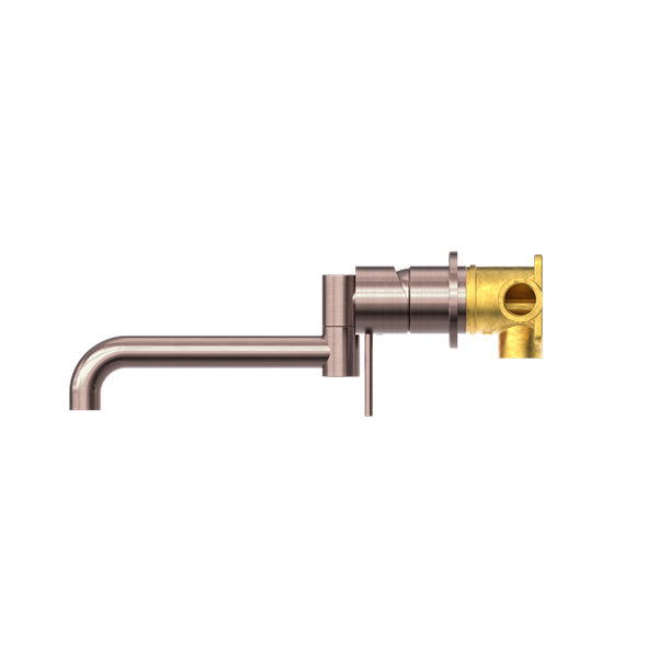 Nero Mecca Wall/Basin Bath Mixer Swivel Spout - Brushed Bronze
