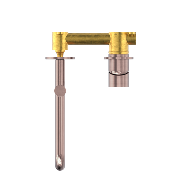 Nero Mecca Wall/Basin Bath Mixer Swivel Spout - Brushed Bronze