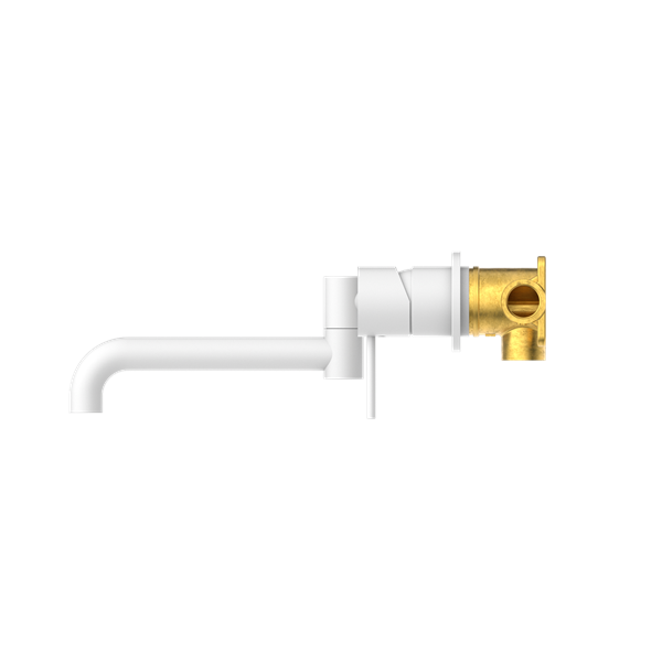 Nero Mecca Wall/Basin Bath Mixer Swivel Spout - Matte White