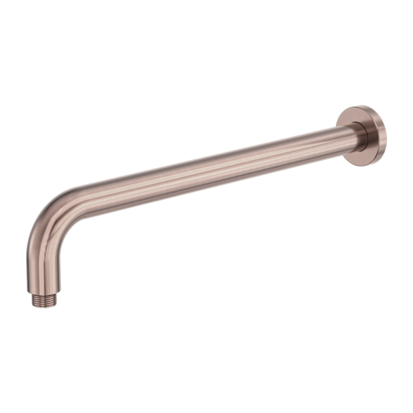 Nero ZEN Round Shower Arm - Brushed Bronze