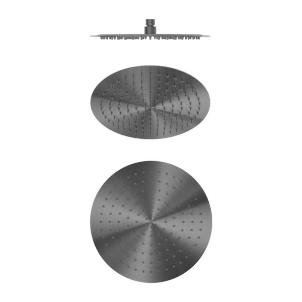 Nero ZEN SS316L Round Shower Head - Graphite