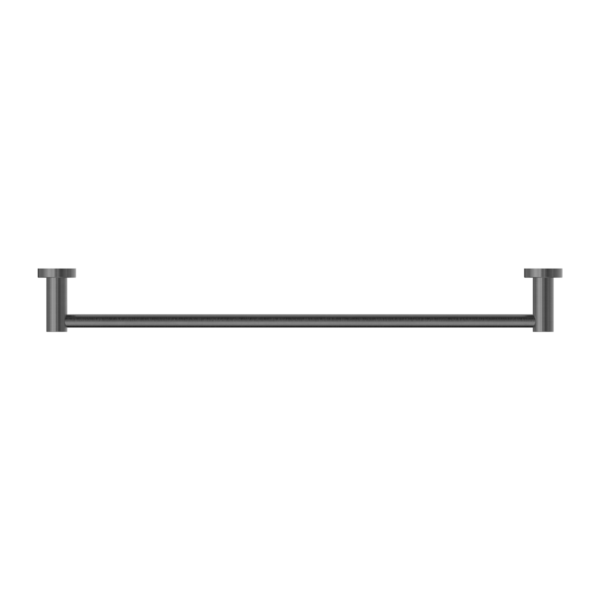 Nero Mecca Single Towel Rail - Gunmetal Grey