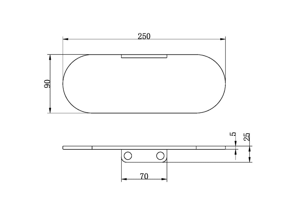 Nero ZEN SS316L Soap Dish Holder - Brushed Nickel