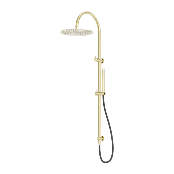 Nero ZEN SS316L Twin Outdoor Shower - Brushed Gold