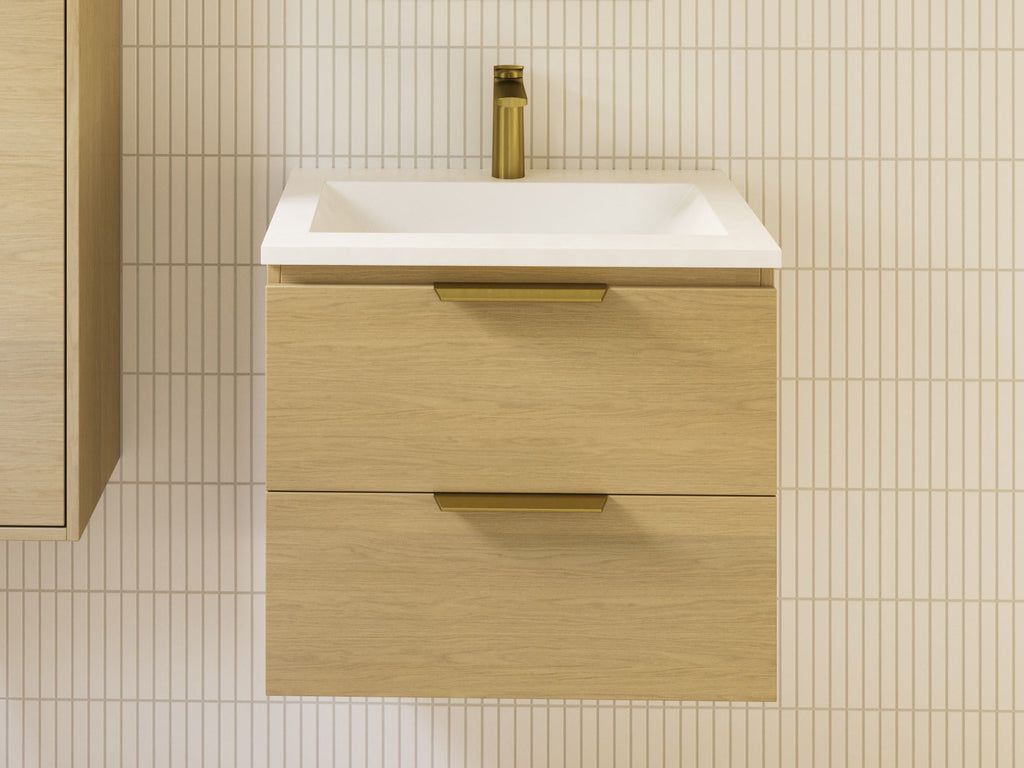 Timberline Nevada Wall Hung Vanity with Alpha Ceramic Top