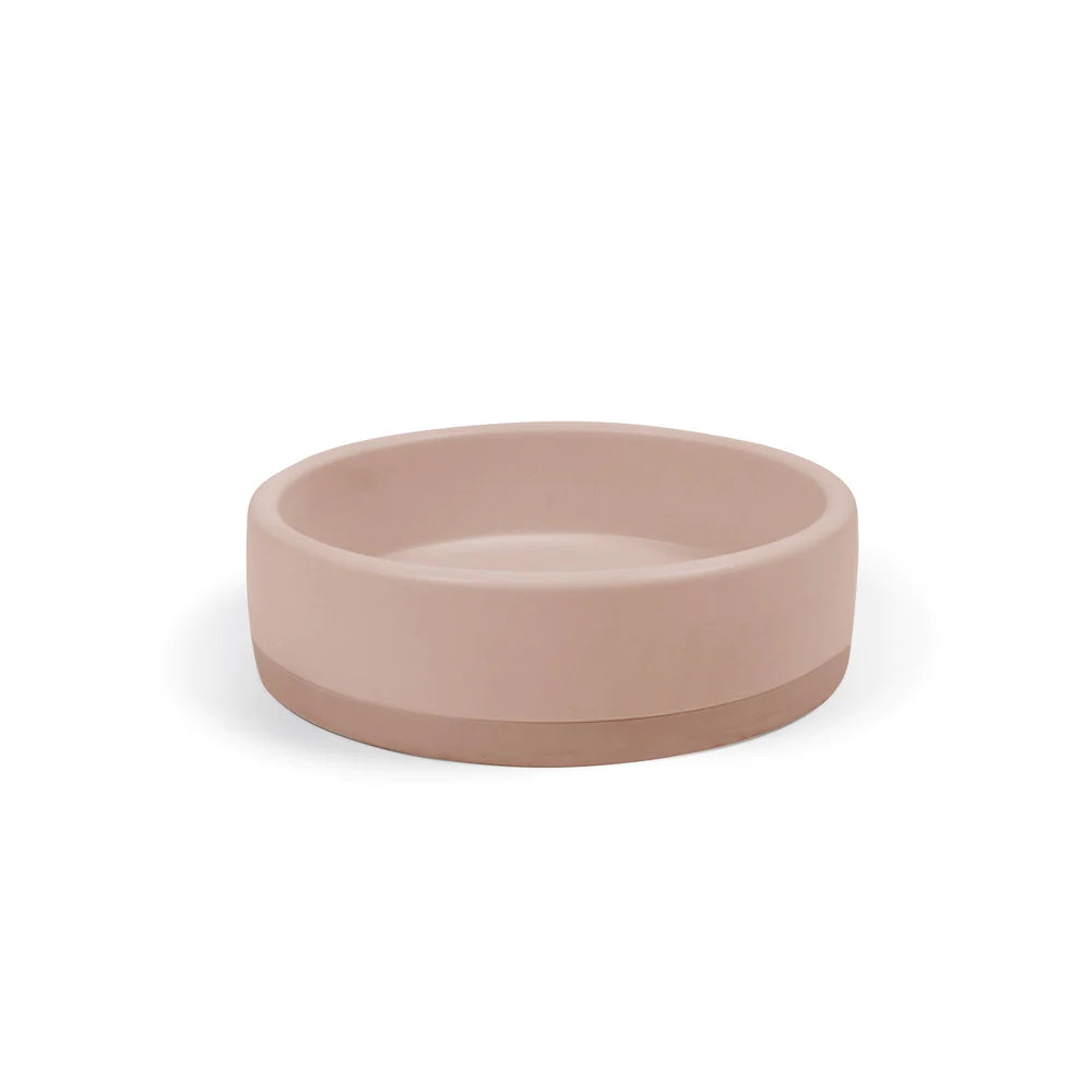 Nood Co Bowl Basin Two-Tone Surface Mount - Blush Pink