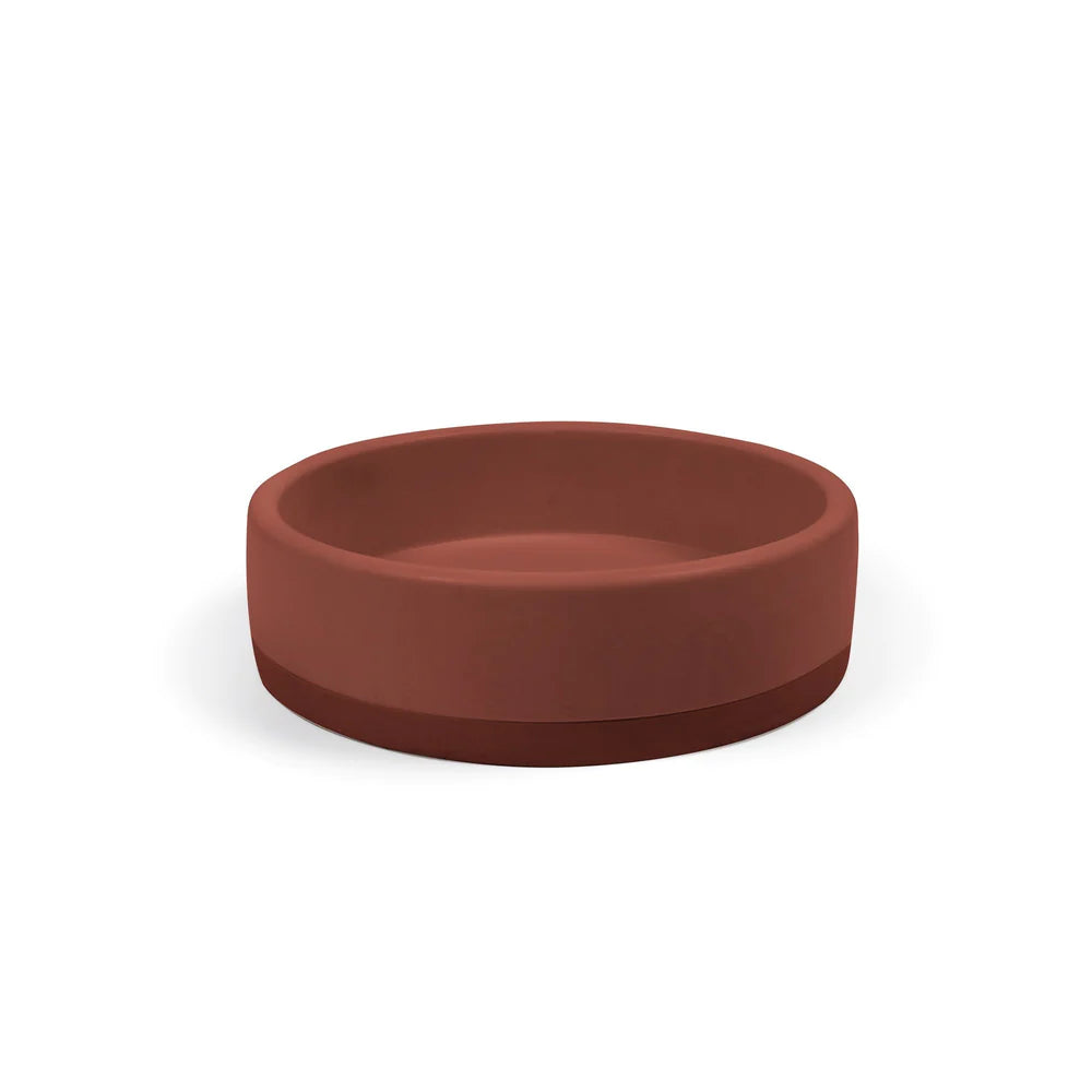 Nood Co Bowl Basin Two-Tone Surface Mount - Clay