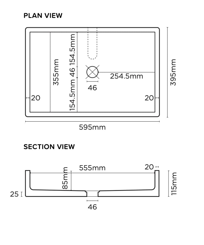 Nood Co Box Basin Surface Mount - Custard