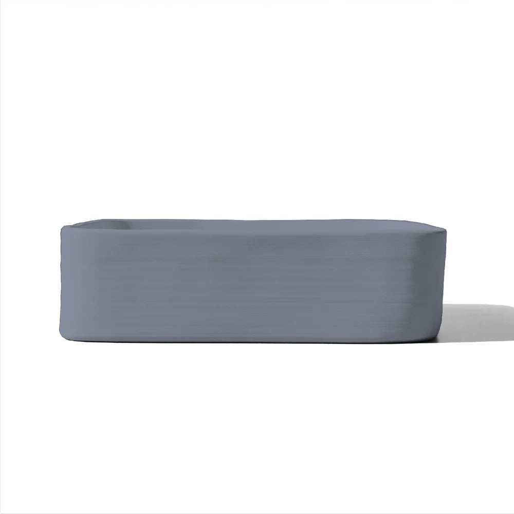 Nood Co Cast Basin Surface Mount - Copan Blue