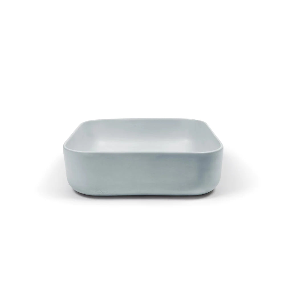 Nood Co Cube Basin Surface Mount - Powder Blue